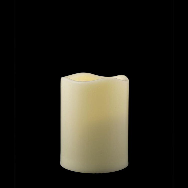 Pacific Accents Unscented Flameless Pillar Candle & Reviews Wayfair